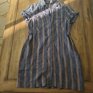 Uncle Frank Flannel Shirt Dress